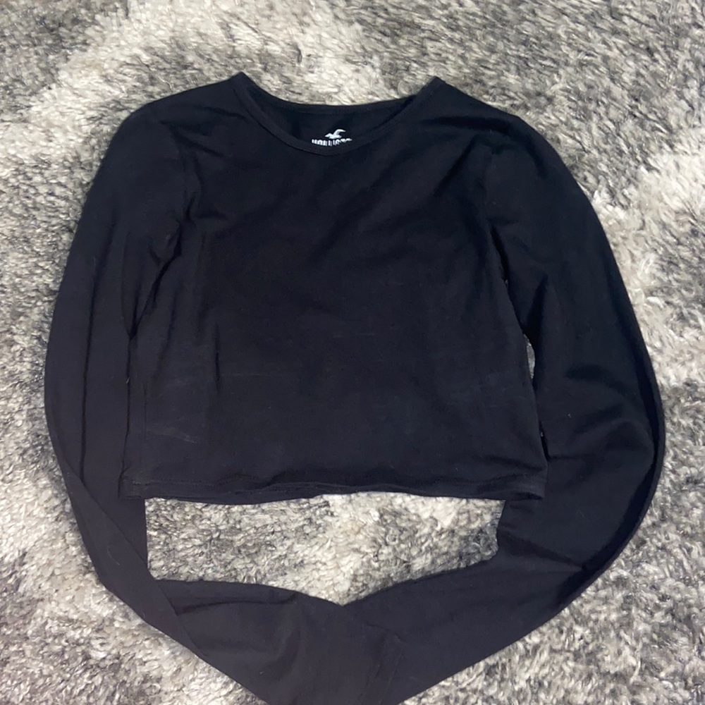 must-have crop baby tee, hollister